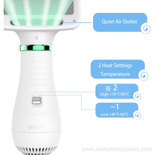 multi-functional 2-in-1 pet grooming dryer